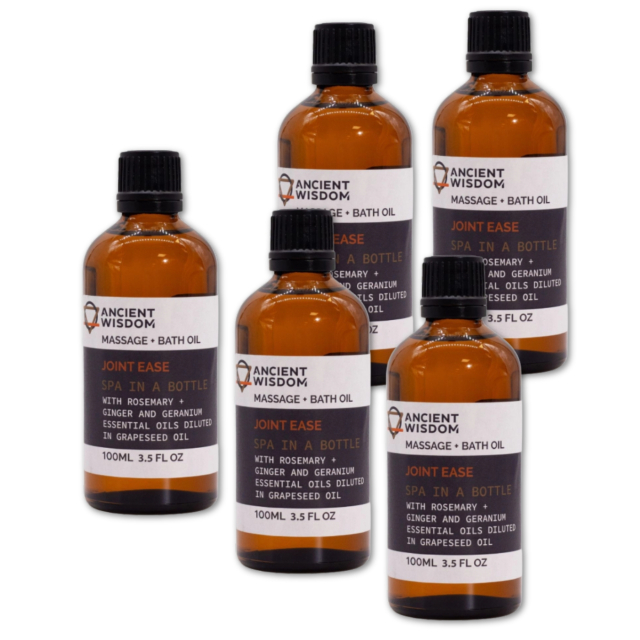 Joints Ease Massajeolje 100ml x 5 pakker