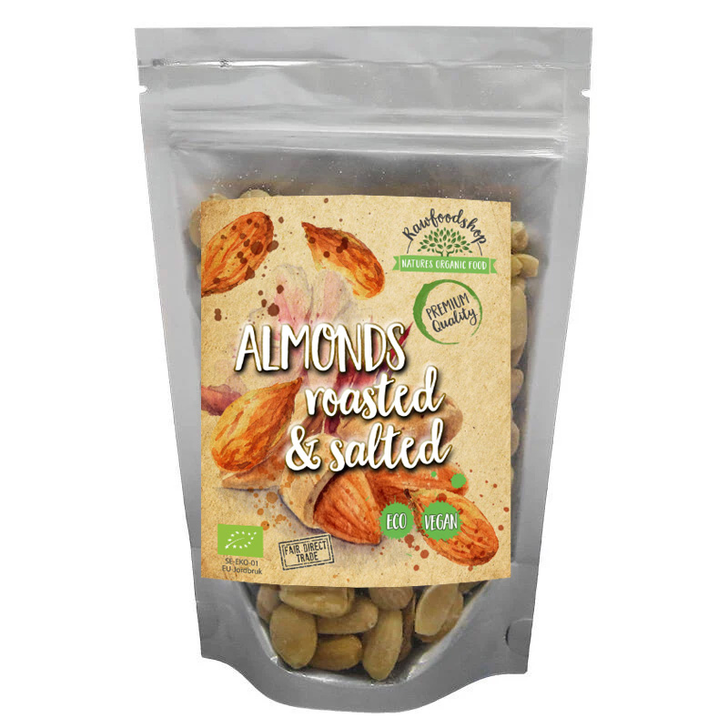 ØKO Ristede & Saltede Mandler 200g