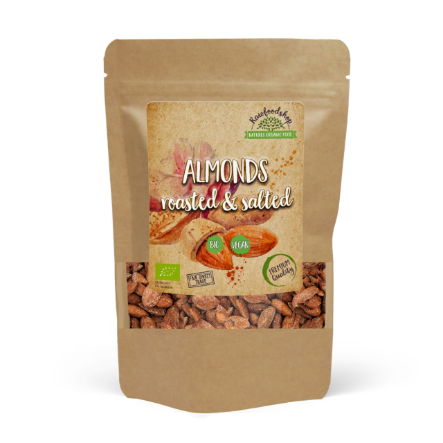 ØKO Ristede & Saltede Mandler 200g