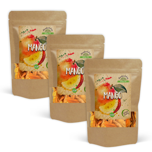 Mango Søtede 500g x 3 pakker