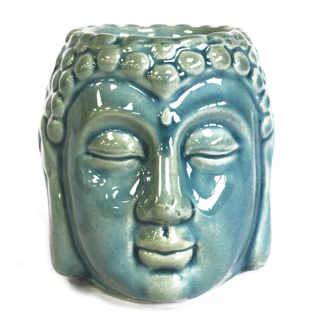 Oljebrenner Buddha Blå