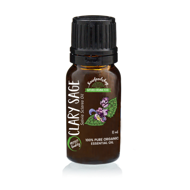 Muskatellsalvie Eterisk Olje ØKO 10ml