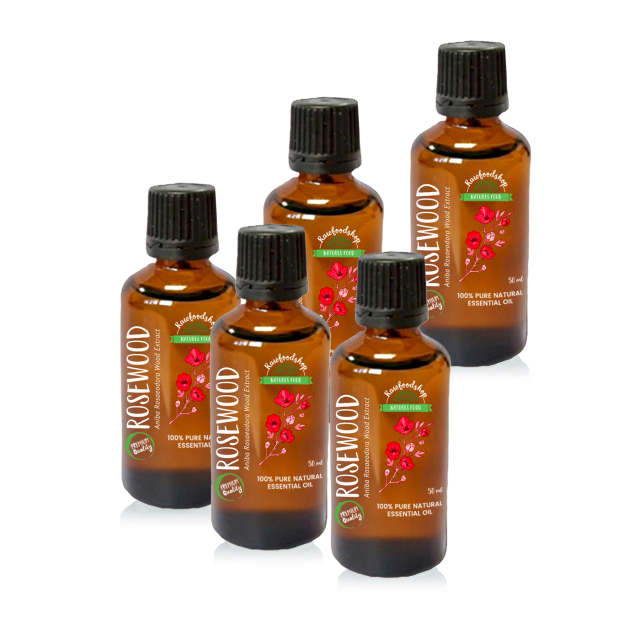 Rosetre Eterisk Olje 50ml x 5 flasker