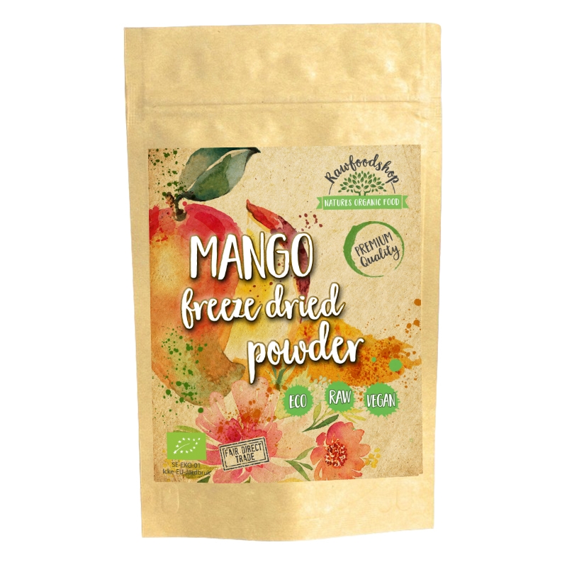 Mangopulver Frysetørket ØKO 100g