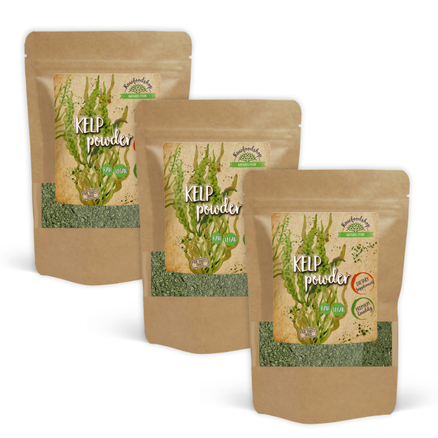 Kelp Pulver 250g x 3 pakker