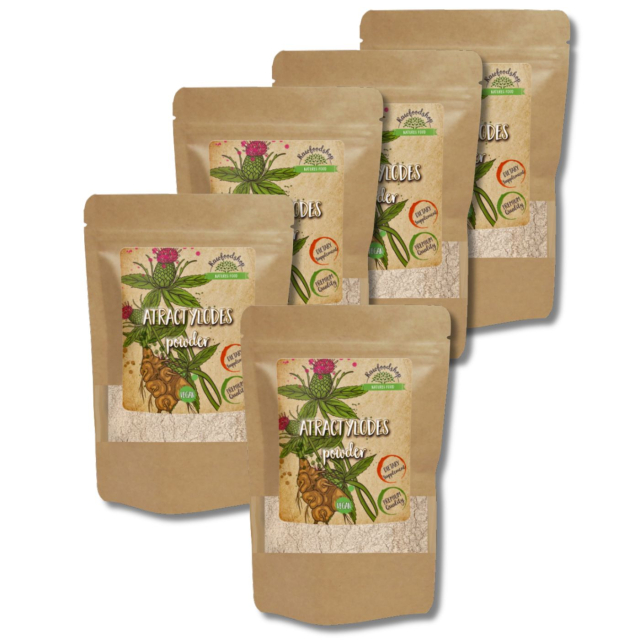 Atractylodespulver 125g x 5 pakker