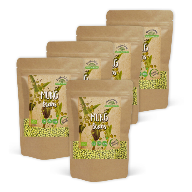 Mungbønner ØKO 1kg x 5 pakker