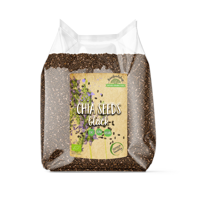 Chiafrø Svarte ØKO 1kg