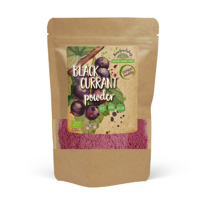 Svart Solbær Pulver ØKO 125g