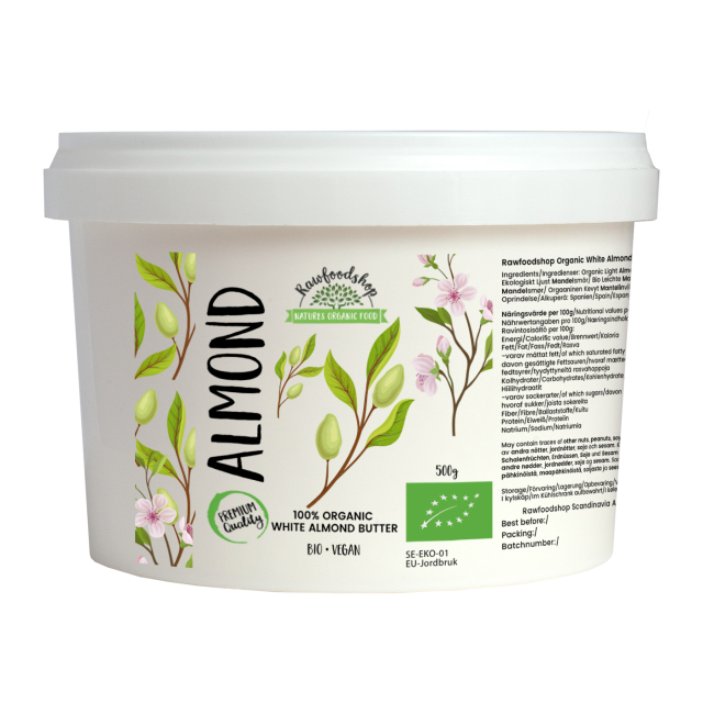 Mandelsmør Lyst ØKO 500g