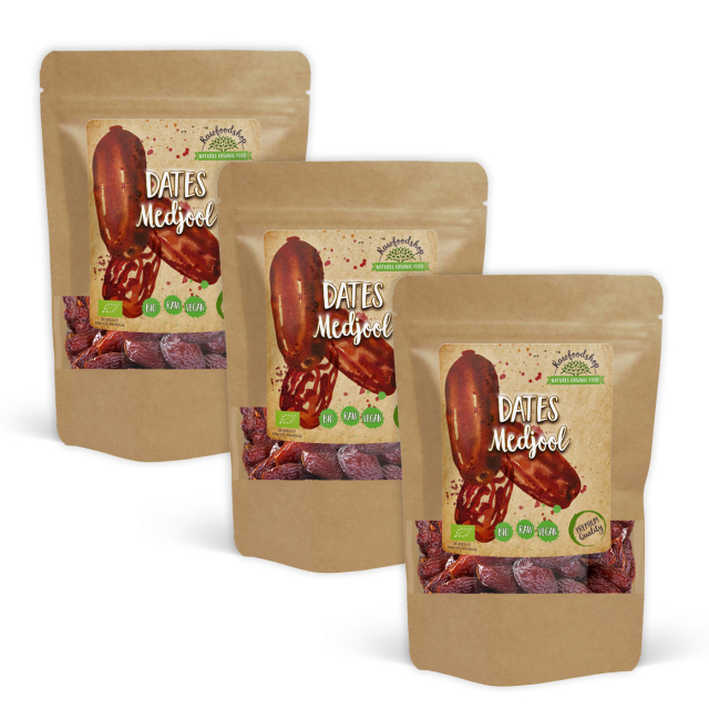 Dadler Medjool ØKO 200g x 3 pakker