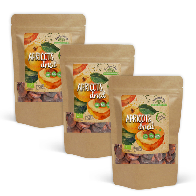 Aprikoser ØKO 500g x 3 pakker