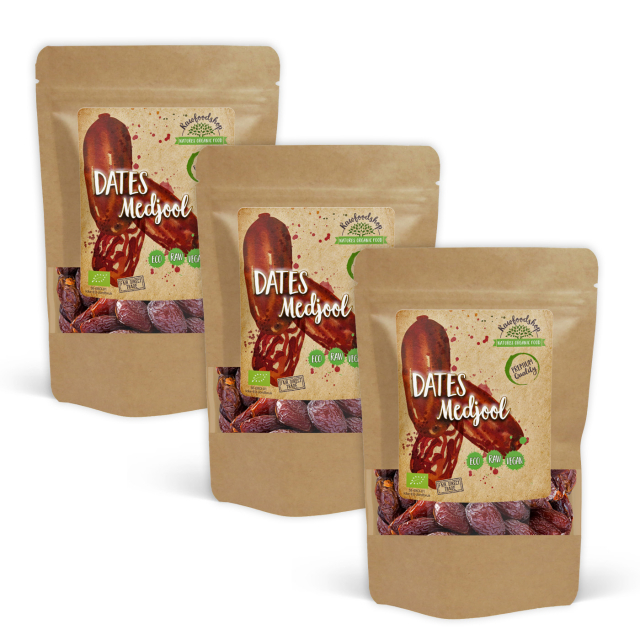 Dadler Medjool ØKO 1kg x 3 pakker