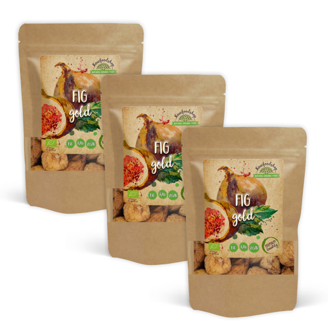 Fiken Gold ØKO 500g x 3 pakker