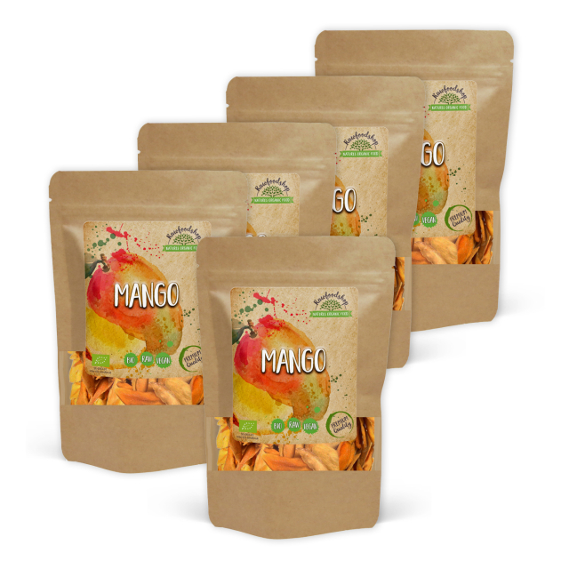 Mango ØKO 500g x 5 pakker