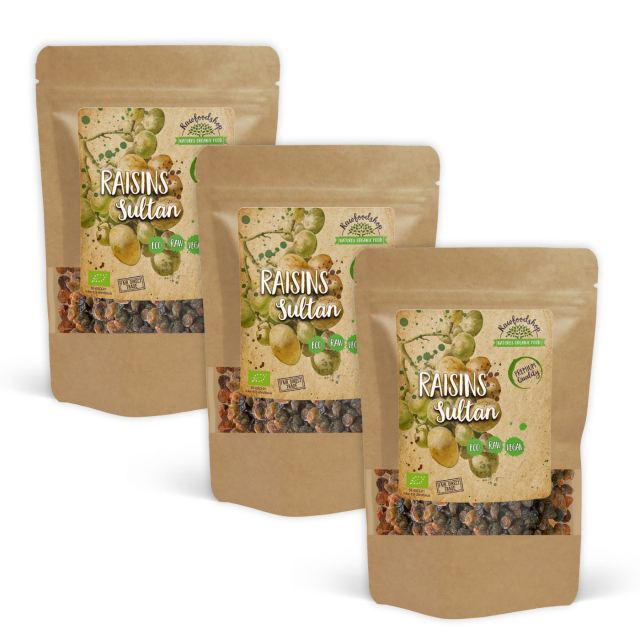 Rosiner Sultan ØKO 500g x 3 pakker