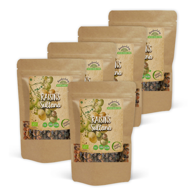 Rosiner Sultan ØKO 500g x 5 pakker