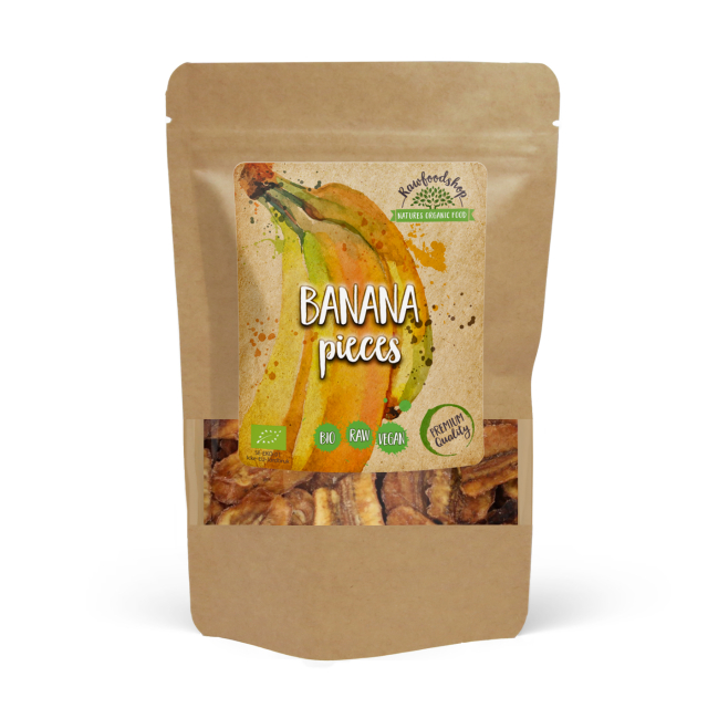 Bananer i biter ØKO 500g