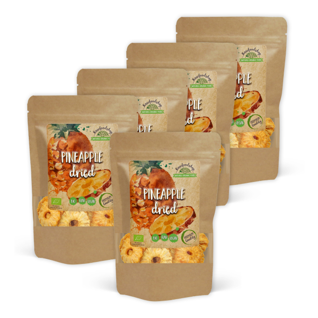 Ananas ØKO 500g x 5 pakker