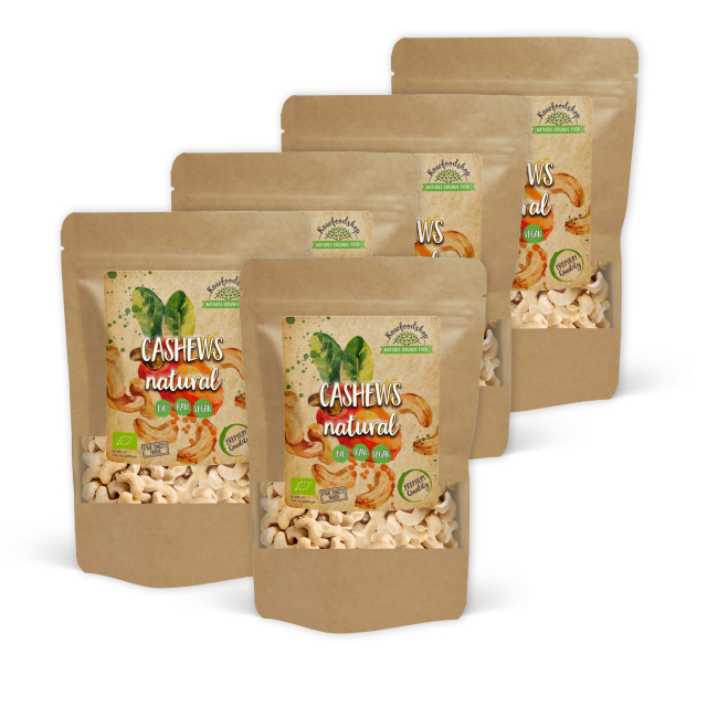 Cashewnøtter Premium RAW ØKO 1kg x 5 pakker