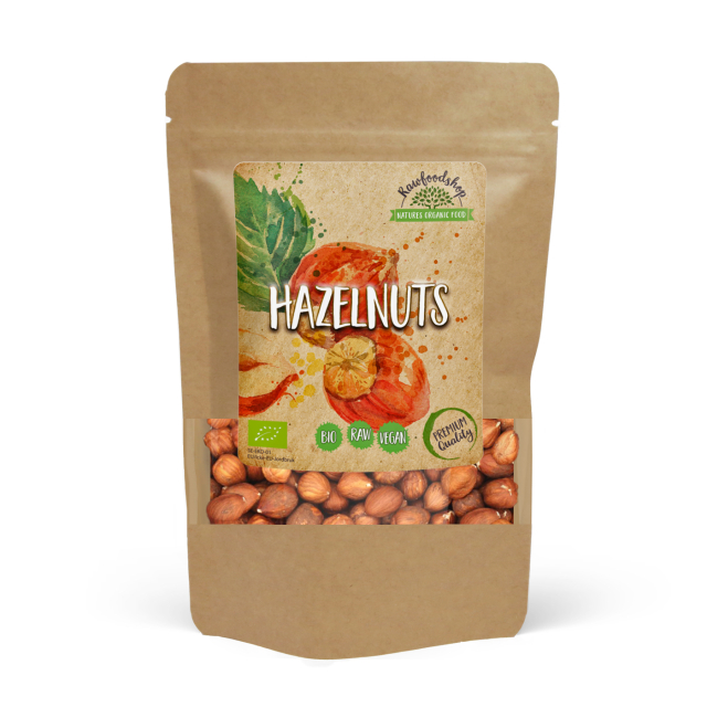 Hasselnøtter Premium RAW ØKO 200g