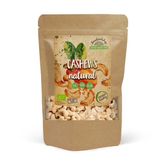 Cashewnøtter Premium RAW ØKO 500g
