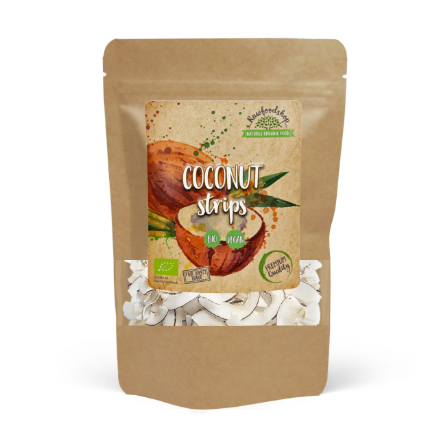 Kokosnøtt i strips ØKO 500g