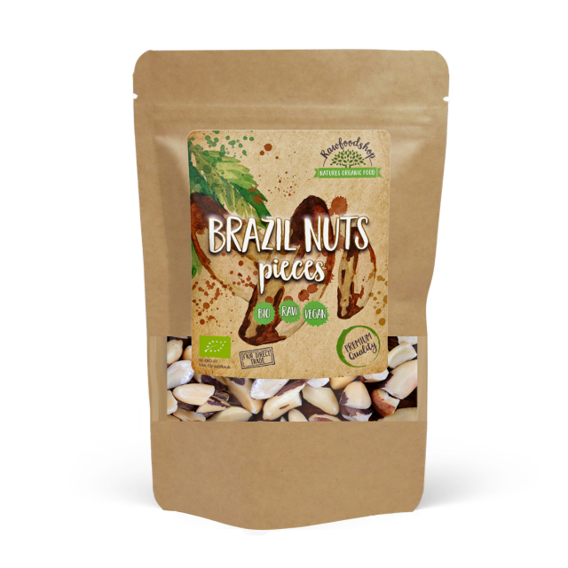 Paranøtter Delt Premium RAW ØKO 500g