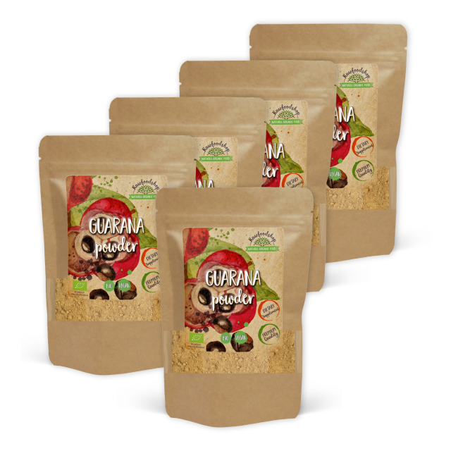 Guarana Pulver ØKO 125g x 5 pakker