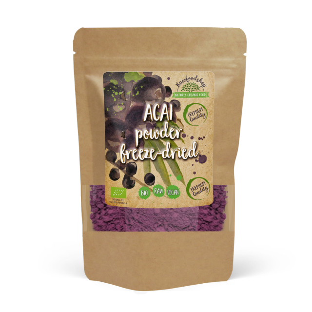 Acai Pulver Frysetørket ØKO 125g