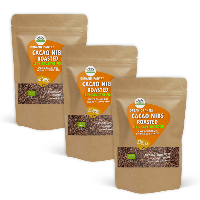 Kakaonibs Ristede ØKO 1kg x 3 pakker