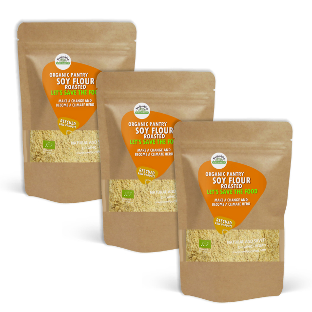 Soyamel Ristet EKO 1kg x 3 pakker