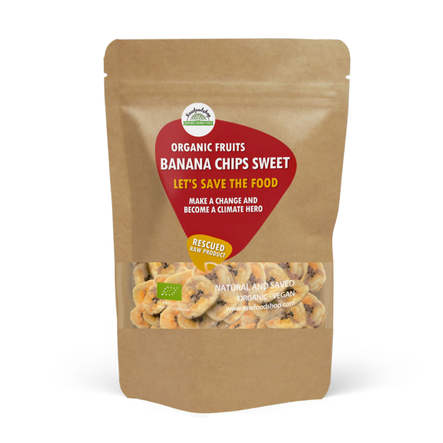 Bananchips Søte ØKO 500g