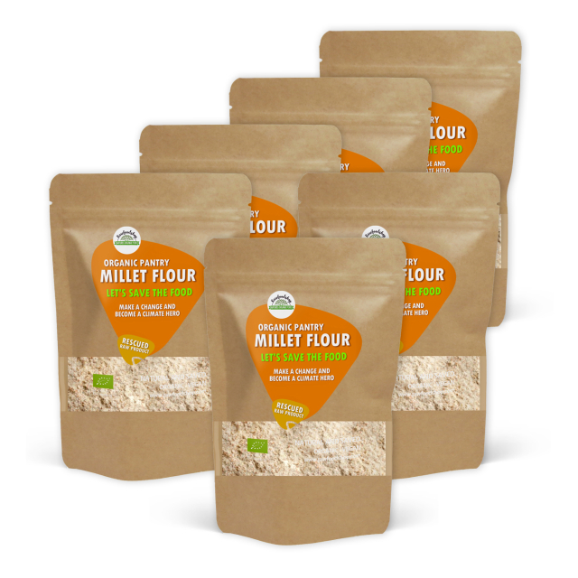 Hirsemel ØKO 1kg x 6 pakker
