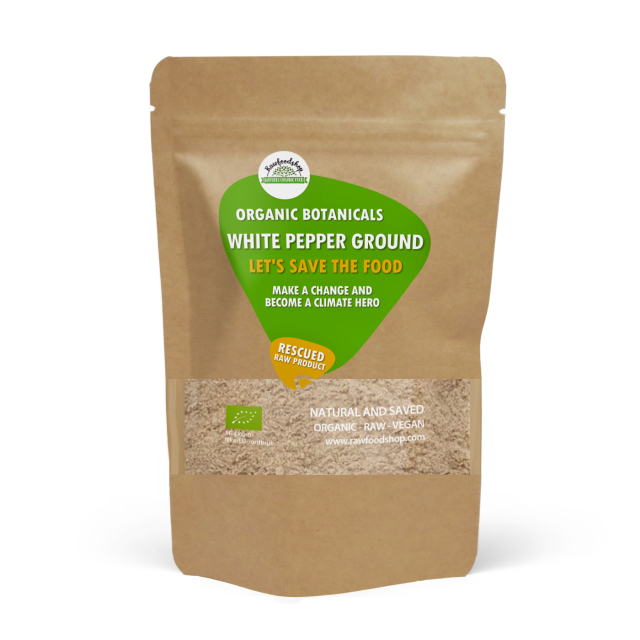 Hvit pepper Mal ØKO 500g