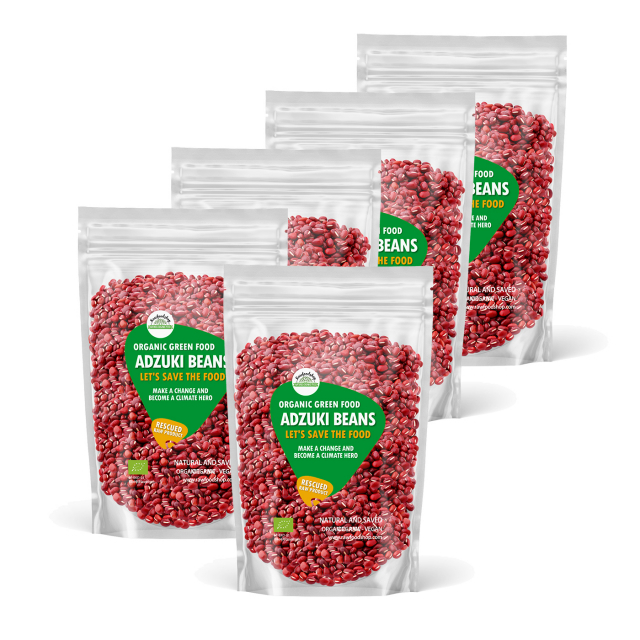 Adzuki bønner ØKO 1kg 5stk pakke