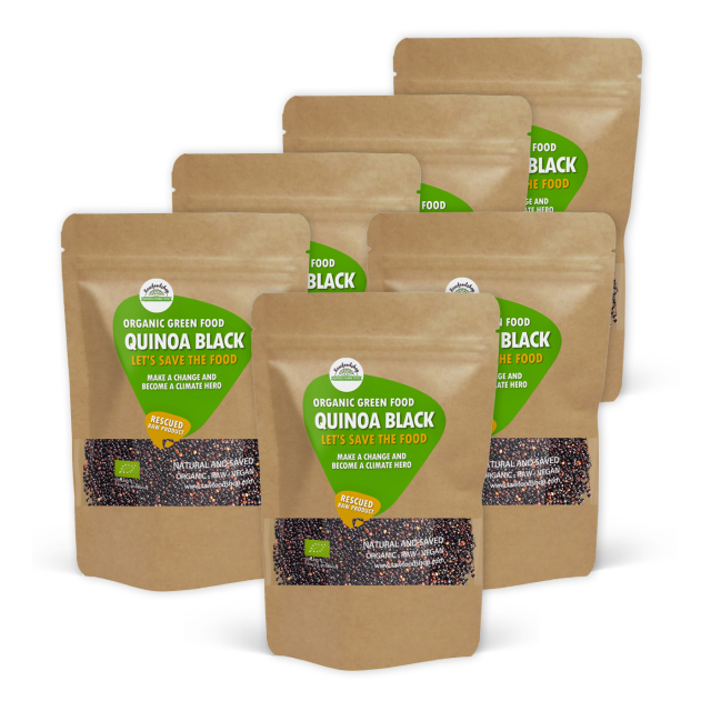 Quinoa Svart ØKO 1kg x 6 pakker