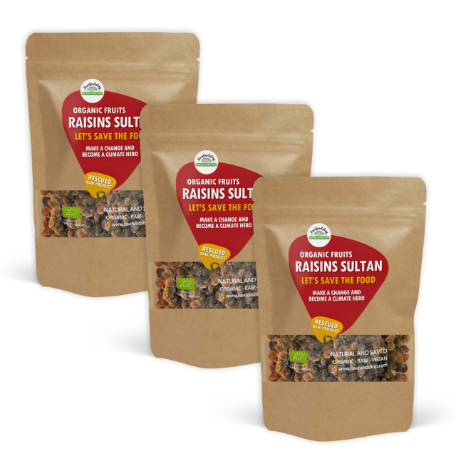 Rosiner Sultan ØKO 1kg x 3 pakker