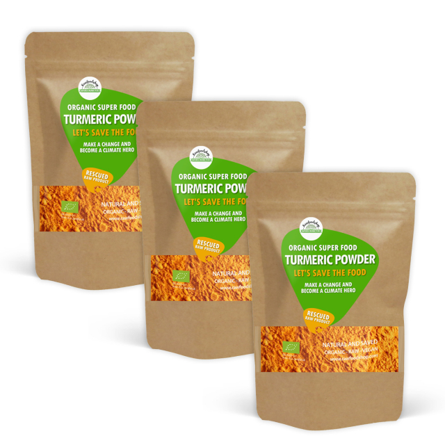 Gurkemeie ØKO 1kg x 3 pakker