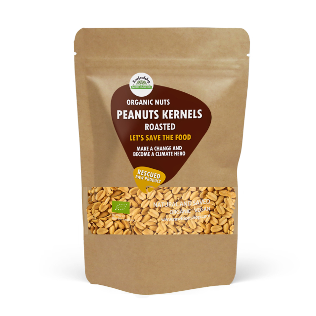 Peanøtter ristede ØKO 1 kg