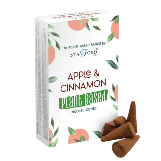 Røkelseskjegler Apple & Cinnamon 12st