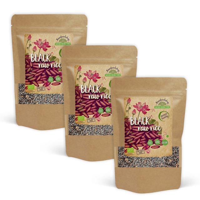 Svart Ris ØKO 1kg x 3 pakker