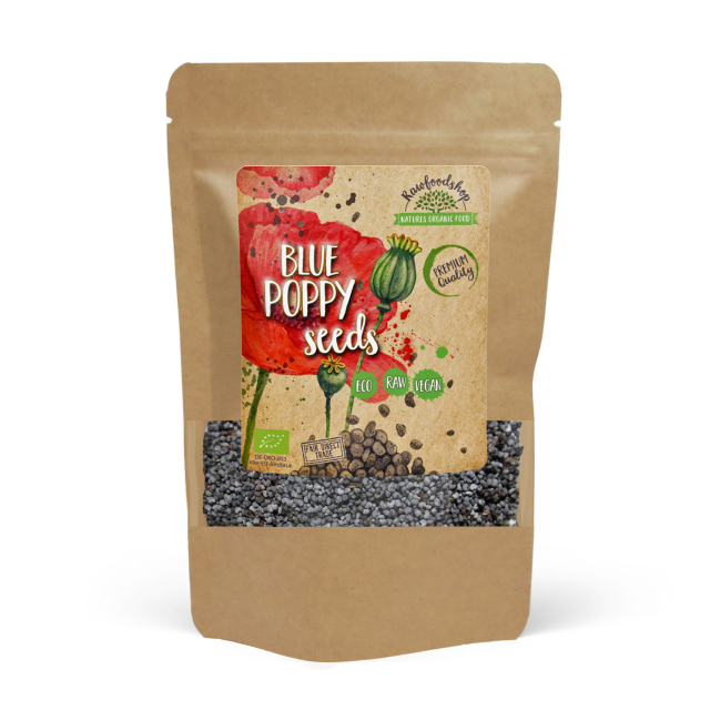 Valmuefrø Blå ØKO 100g