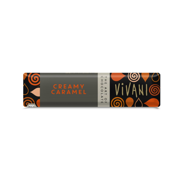 Vivani Sjokolade Lys Karamell ØKO 40g