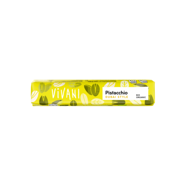 Sjokolade Pistasj Dubai Style ØKO 40g