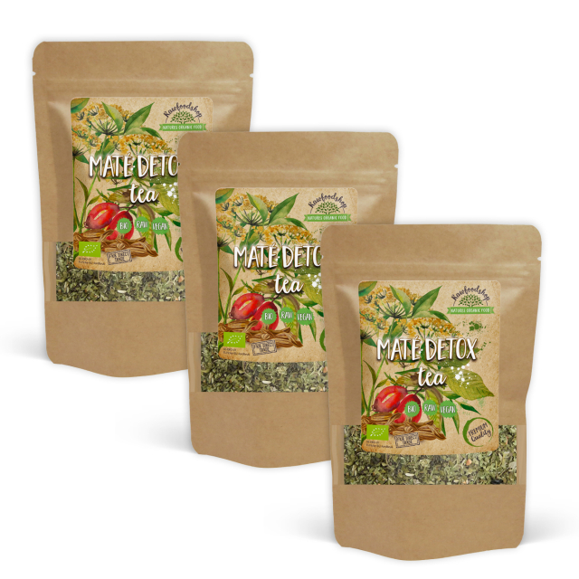 Detox Maté Te ØKO 70g x 3 pakker