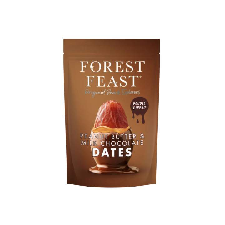 Dadler i Sjokolade & Peanøttsmør 140g i gruppen Råvarer & Drikke / Frukt og bær / Dadler hos Rawfoodshop Scandinavia AB (05590)