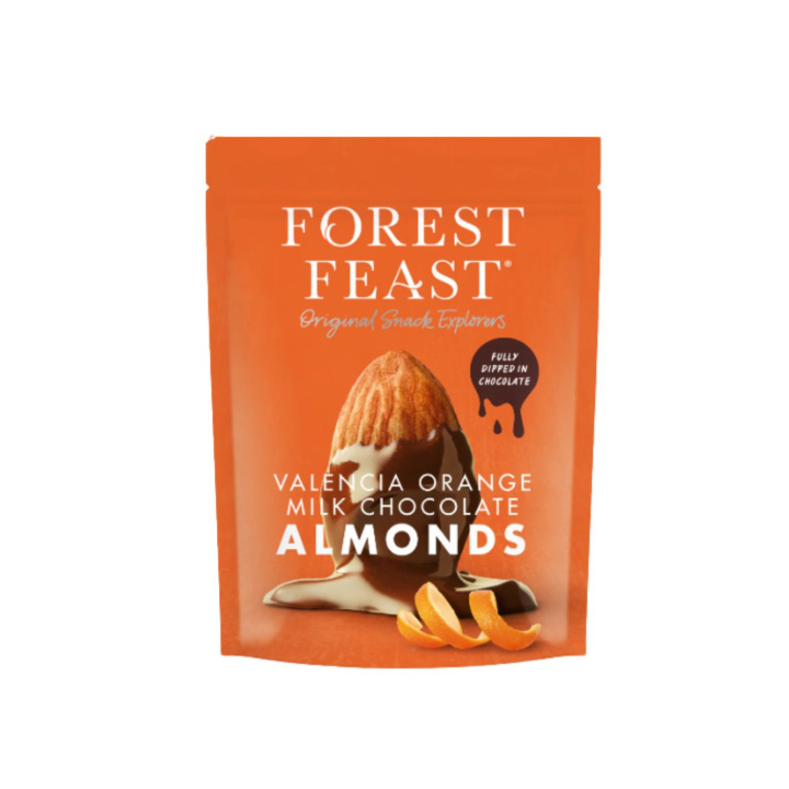 Mandler i Sjokolade & Appelsin 120g i gruppen Råvarer & Drikke / Nøtter / Mandel hos Rawfoodshop Scandinavia AB (05815)