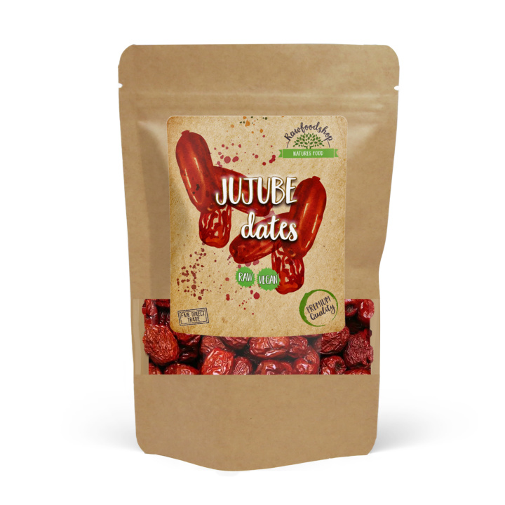 Jujube Dadler 200g i gruppen Råvarer & Drikke / Frukt og bær / Annen Frukt og Bær hos Rawfoodshop Scandinavia AB (100115)