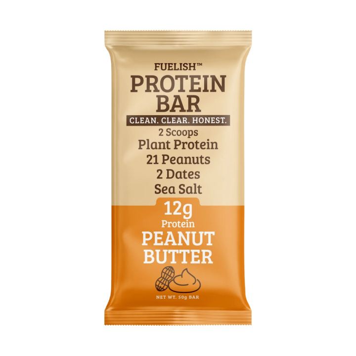 Peanutbutter Bar 50g i gruppen Råvarer & Drikke / Godteri og sjokolade / Sjokolade og bars hos Rawfoodshop Scandinavia AB (101)
